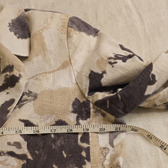 Coldwater Creek Abstract Pattern Blazer - Picture 12 of 14